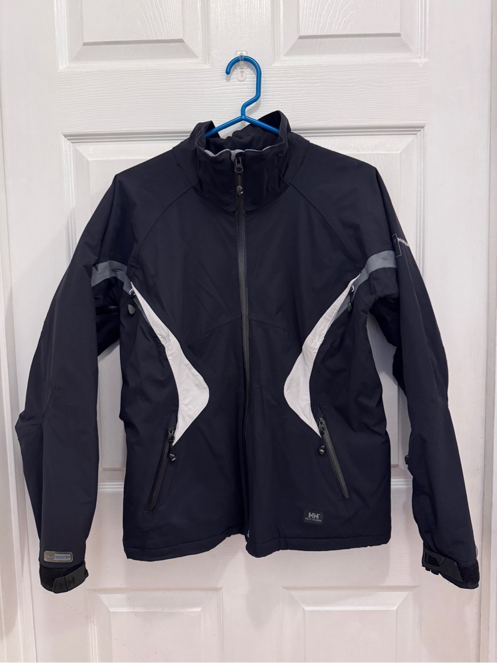 Helly Hansen Women’s Black Ski Jacket with White Accents